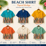 Tropical Batik Beach 01